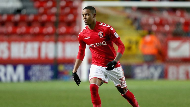  during the Sky Bet League One match between Charlton Athletic and Peterborough United at The Valley on November 28, 2017 in London, England.