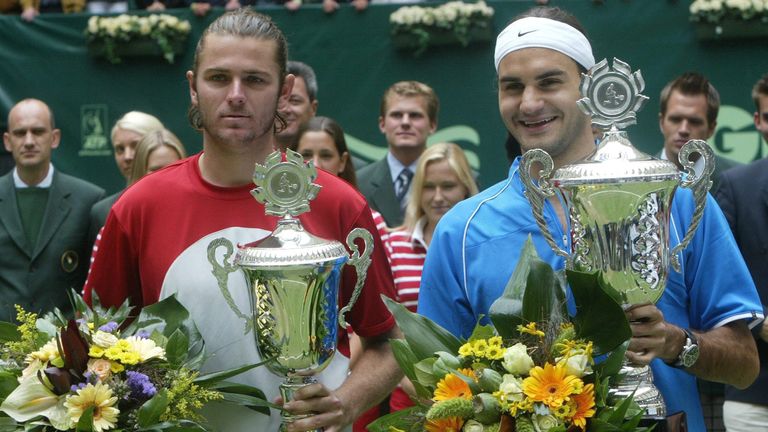 Federer Halle 2004