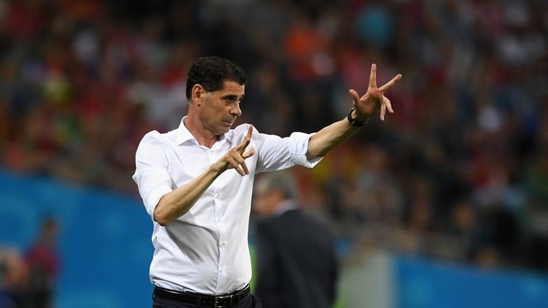 during the 2018 FIFA World Cup Russia group B match between Portugal and Spain at Fisht Stadium on June 15, 2018 in Sochi, Russia.