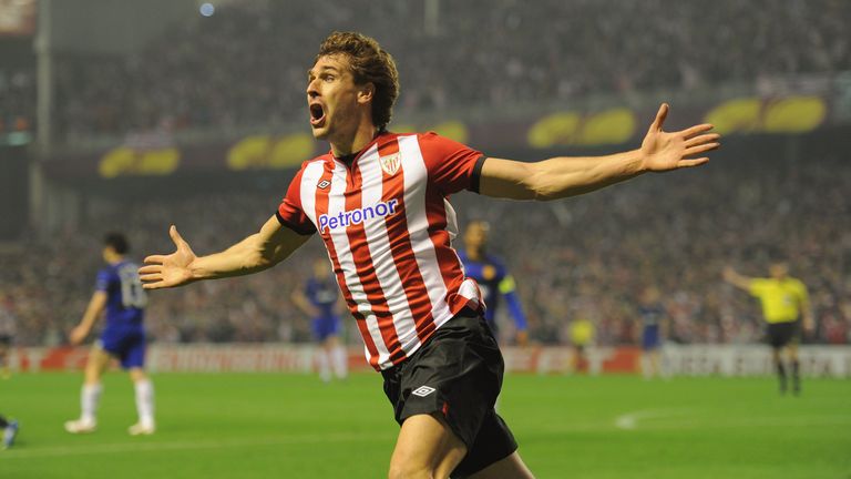 Fernando Llorente helped Athletic Bilbao to a Europa League and Copa del Rey final while playing under Biela