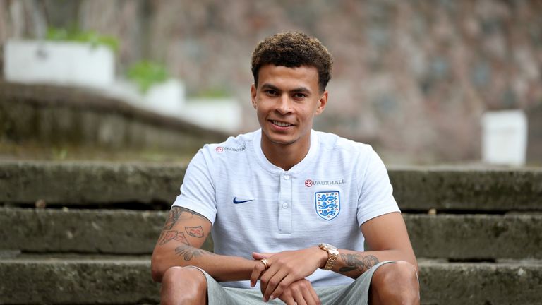 England midfielder Dele Alli