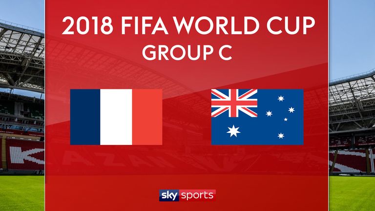 France and Australia meet in Group C on Saturday