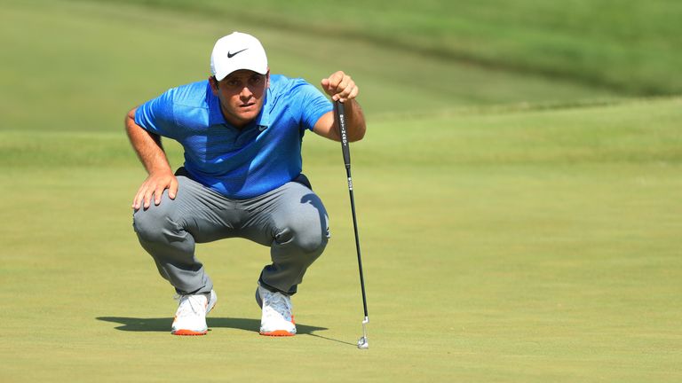 during the second round of the Quicken Loans National at TPC Potomac on June 29, 2018 in Potomac, Maryland.