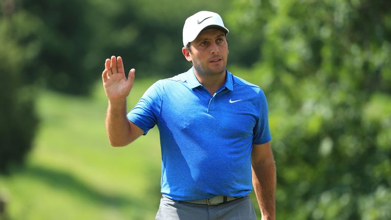 during the second round of the Quicken Loans National at TPC Potomac on June 29, 2018 in Potomac, Maryland.