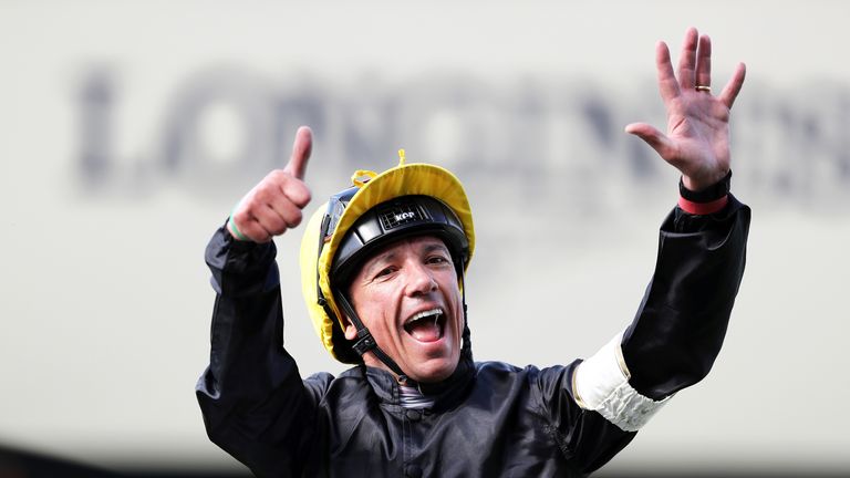 Frankie Dettori on day 3 of Royal Ascot at Ascot Racecourse on June 21, 2018 in Ascot, England.