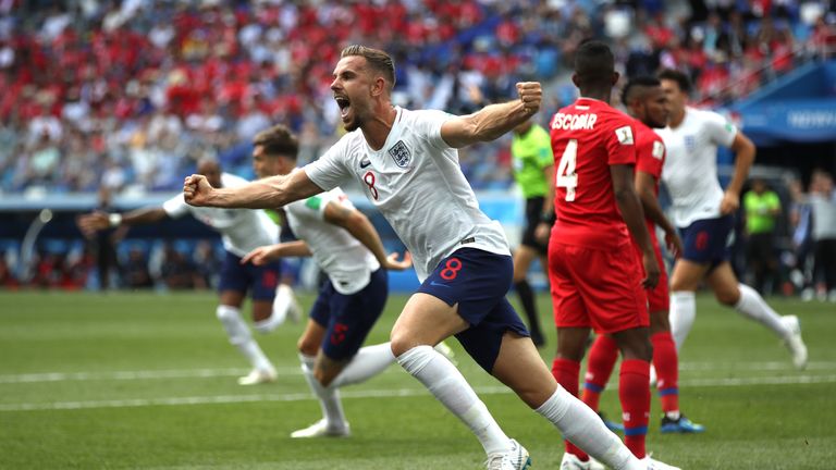  during the 2018 FIFA World Cup Russia group G match between England and Panama at Nizhny Novgorod Stadium on June 24, 2018 in Nizhny Novgorod, Russia.