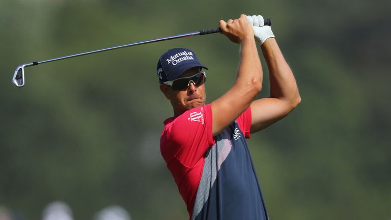 during the third round of the 2018 U.S. Open at Shinnecock Hills Golf Club on June 16, 2018 in Southampton, New York.
