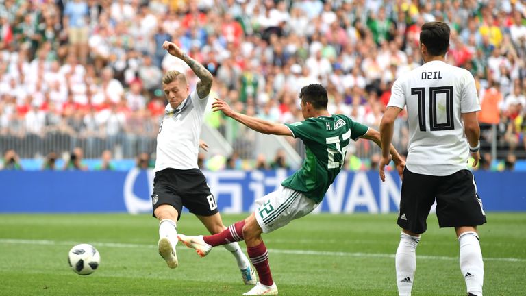 Hirving Lozano gives Mexico the lead in Moscow