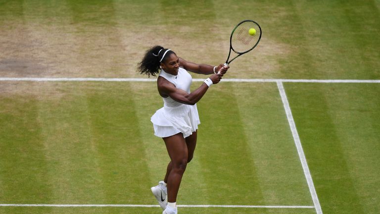 Williams tops Watson's studies for male and female players with the best levels of physical and mental stamina