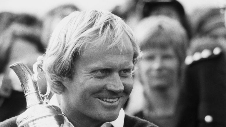  Jack Nicklaus won his third Open title in 1978