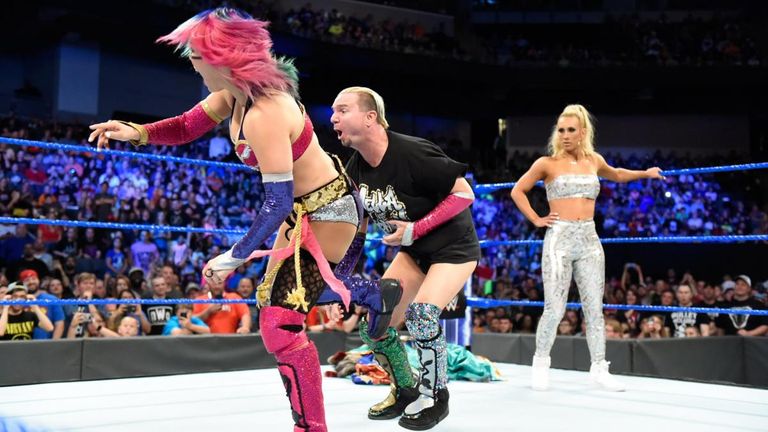 James Ellsworth's part in Carmella's latest celebration was not enjoyable