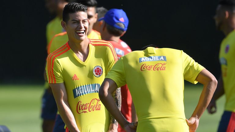 James Rodriguez shone for Colombia at the 2014 World Cup