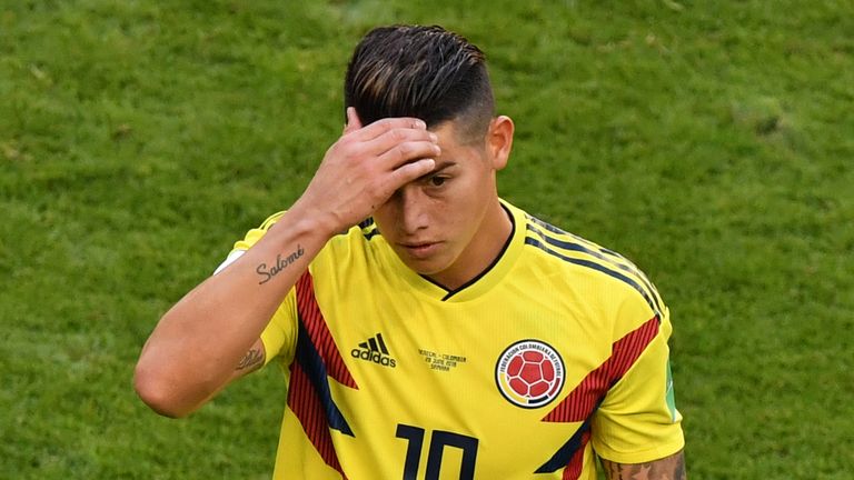 James Rodriguez, Colombia