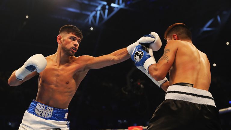 Joe Cordina at Principality Stadium on October 28, 2017 in Cardiff, Wales.