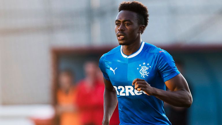 Joe Dodoo in action for Rangers