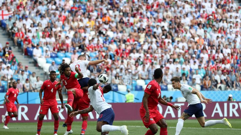 John Stones makes it 1-0