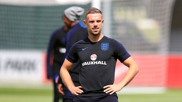 Jordan Henderson is happy to play an attacking role for England