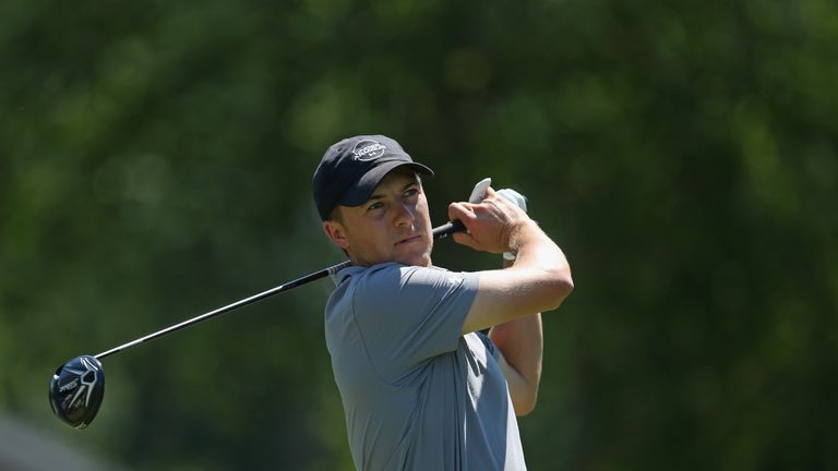 Jordan Spieth was please to get a good score on the board in round one