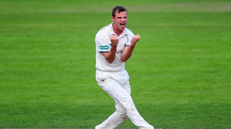 Josh Poysden claimed a five-wicket haul in his first Championship match of the season