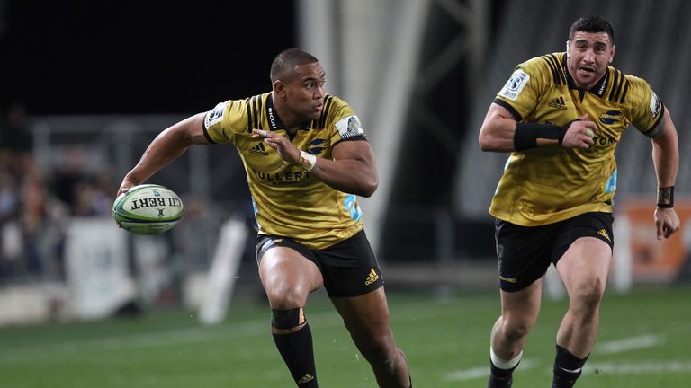 Julian Savea in action for Hurricanes