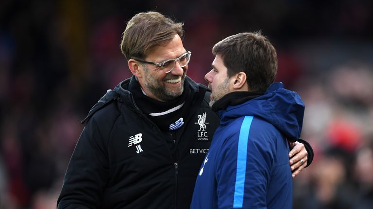  during the Premier League match between Liverpool and Tottenham Hotspur at Anfield on February 4, 2018 in Liverpool, England.