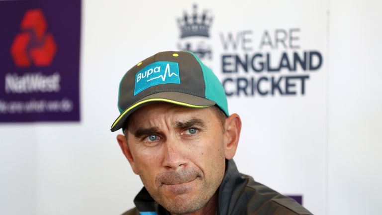  during a press conference at Lord's Cricket Ground on June 6, 2018 in London, England.