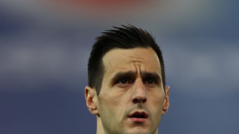 Nikola Kalinic has left Croatia's World Cup squad