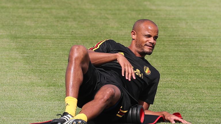 Vincent Kompany could still be involved in Belgium's group fixtures, says Roberto Martinez