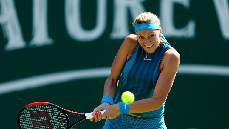 Petra Kvitova is targeting a fifth WTA title this year
