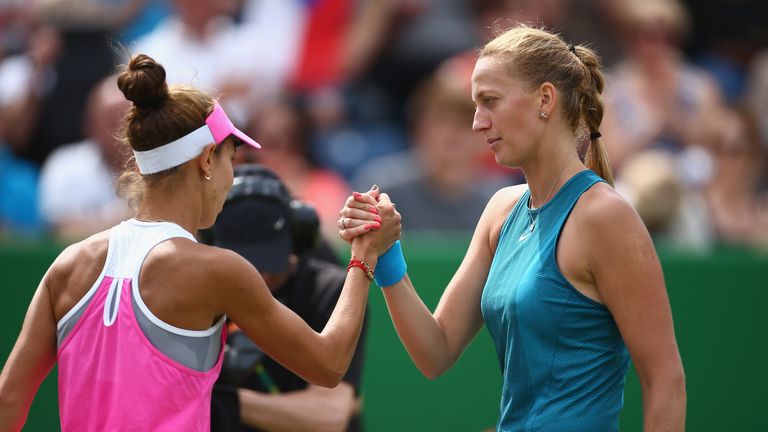 Mihaela Buzarnescu, Petra Kvitova