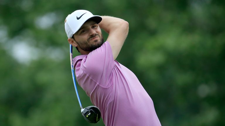 during the final round of The Memorial Tournament Presented by Nationwide at Muirfield Village Golf Club on June 3, 2018 in Dublin, Ohio.