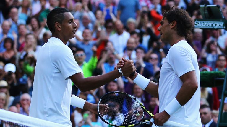 Nick Kyrgios, Rafael Nadal