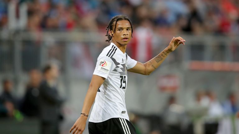Leroy Sane has been omitted from Germany's World Cup squad