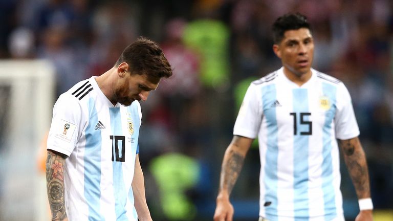 Argentina have just one point from their opening two games