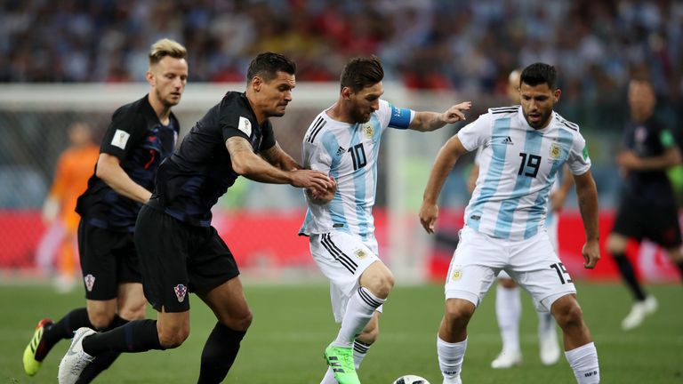  during the 2018 FIFA World Cup Russia group D match between Argentina and Croatia at Nizhny Novgorod Stadium on June 21, 2018 in Nizhny Novgorod, Russia.