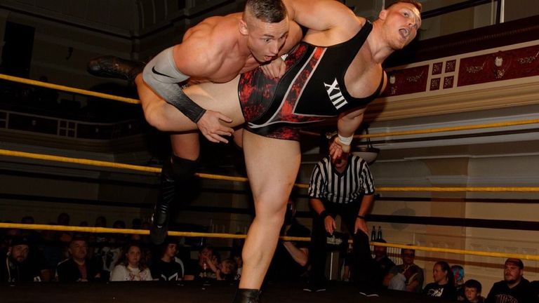 Former rugby league player Luke Menzies has signed for WWE