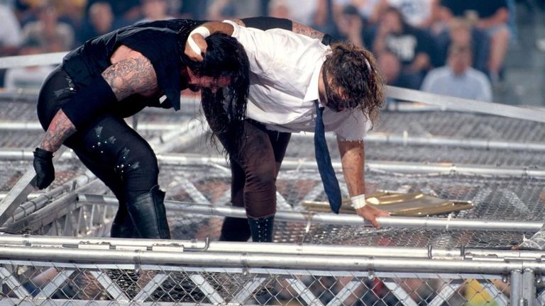 Mick Foley Mankind Undertaker Hell In A Cell 1998