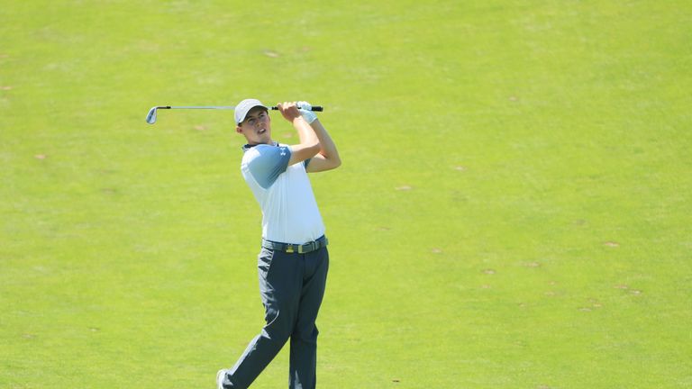 during the final round of the 2018 U.S. Open at Shinnecock Hills Golf Club on June 17, 2018 in Southampton, New York.