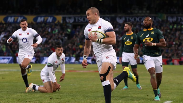 during the second test match between South Africa and England at Toyota Stadium on June 16, 2018 in Bloemfontein, South Africa.