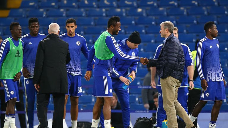 during the Barclays Premier League match between Chelsea and Sunderland at Stamford Bridge on December 19, 2015 in London, England.