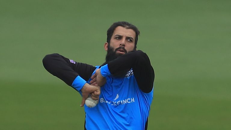 during the Royal London One-Day Cup match between Nottinghamshire nad Worcestershire at Trent Bridge on June 1, 2018 in Nottingham, England.