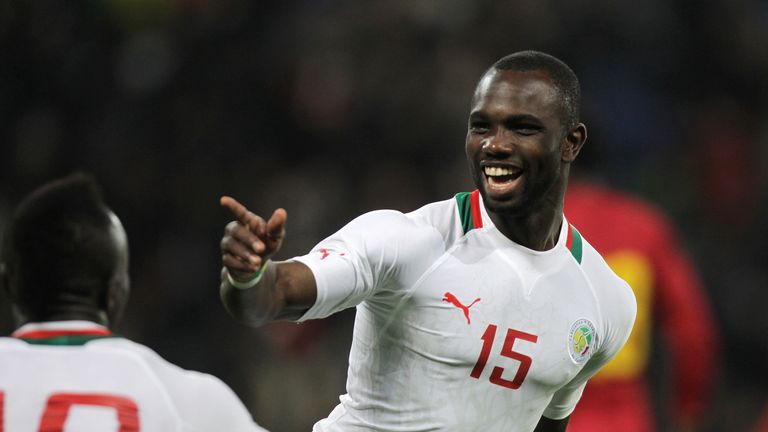 Moussa Konate was on target for Senegal against South Korea