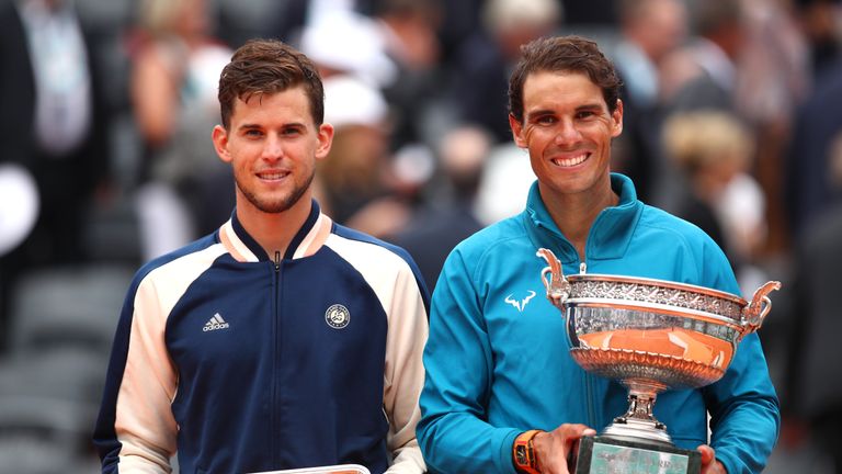 Dominic Thiem, Rafael Nadal