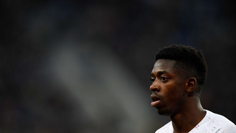 Ousmane Dembele scored a fine goal for France as they beat Italy