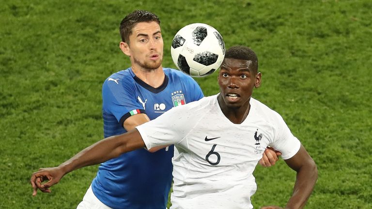 Paul Pogba France v Italy