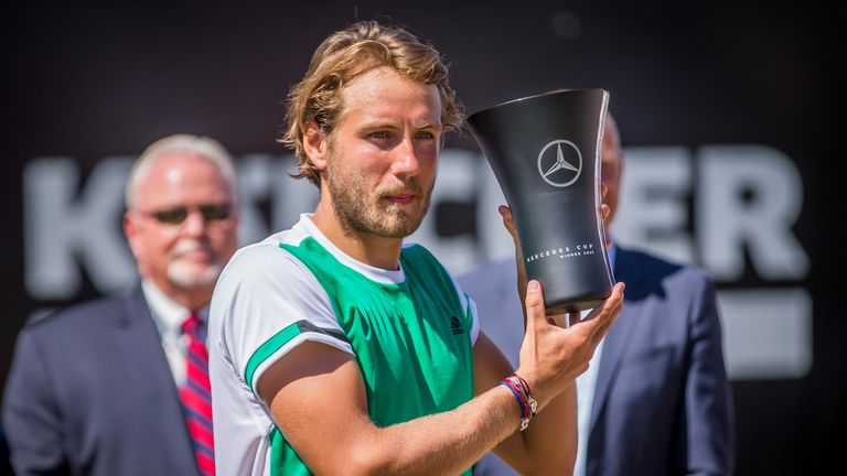 Lucas Pouille is the defending champion in Stuttgart