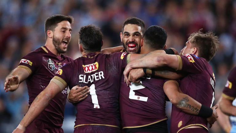 Queensland made the perfect start with early tries from Valentine Holmes and Dane Gagai