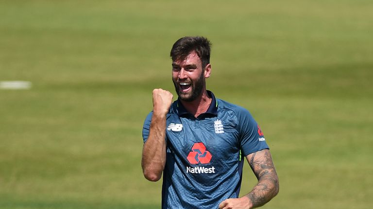 during the Tri-Series International match between England Lions v West Indies A at The County Ground on June 28, 2018 in Northampton, England.