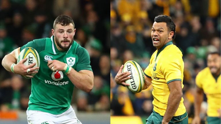 Robbie Henshaw, Kurtley Beale 