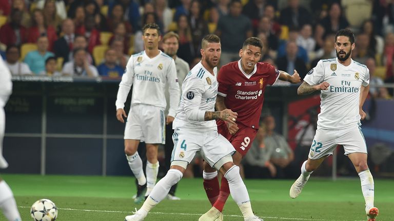 Roberto Firmino has hit back at Sergio Ramos following his comments after the Champions League final